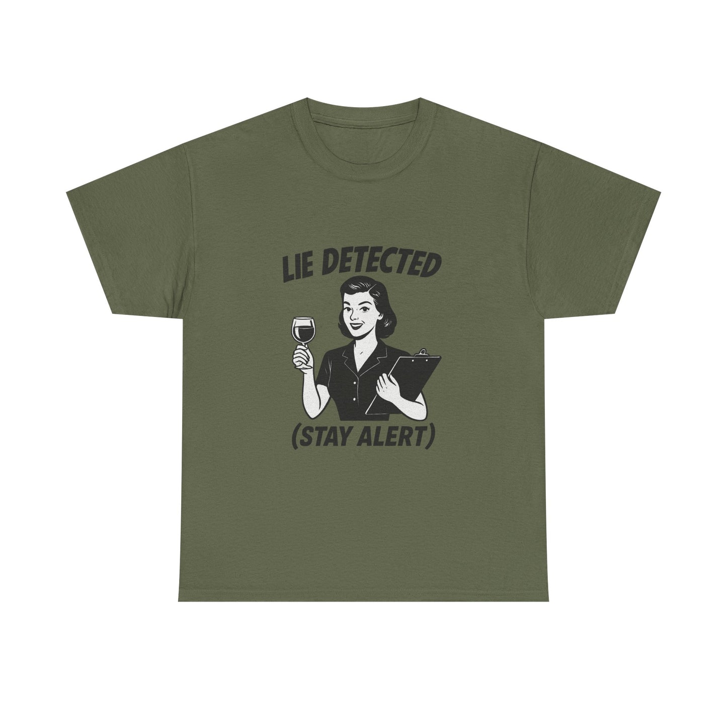 Funny Lie Detected Unisex Tee