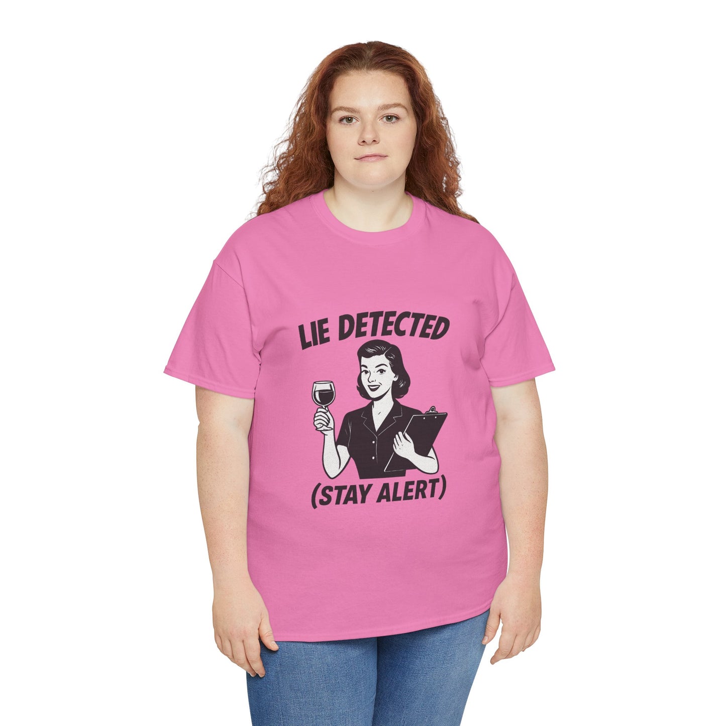 Funny Lie Detected Unisex Tee