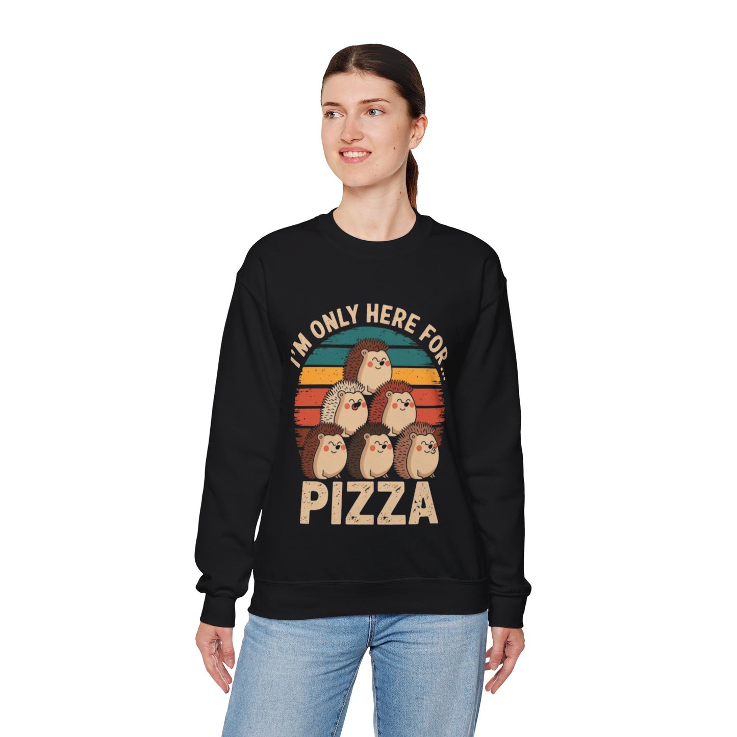 Crewneck Sweatshirt -Pizza Lover