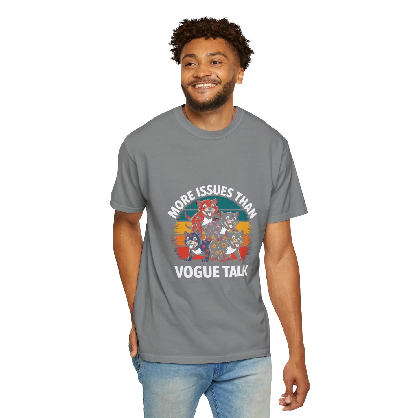 Garment-Dyed T-Shirt - More Issues Than Vogue