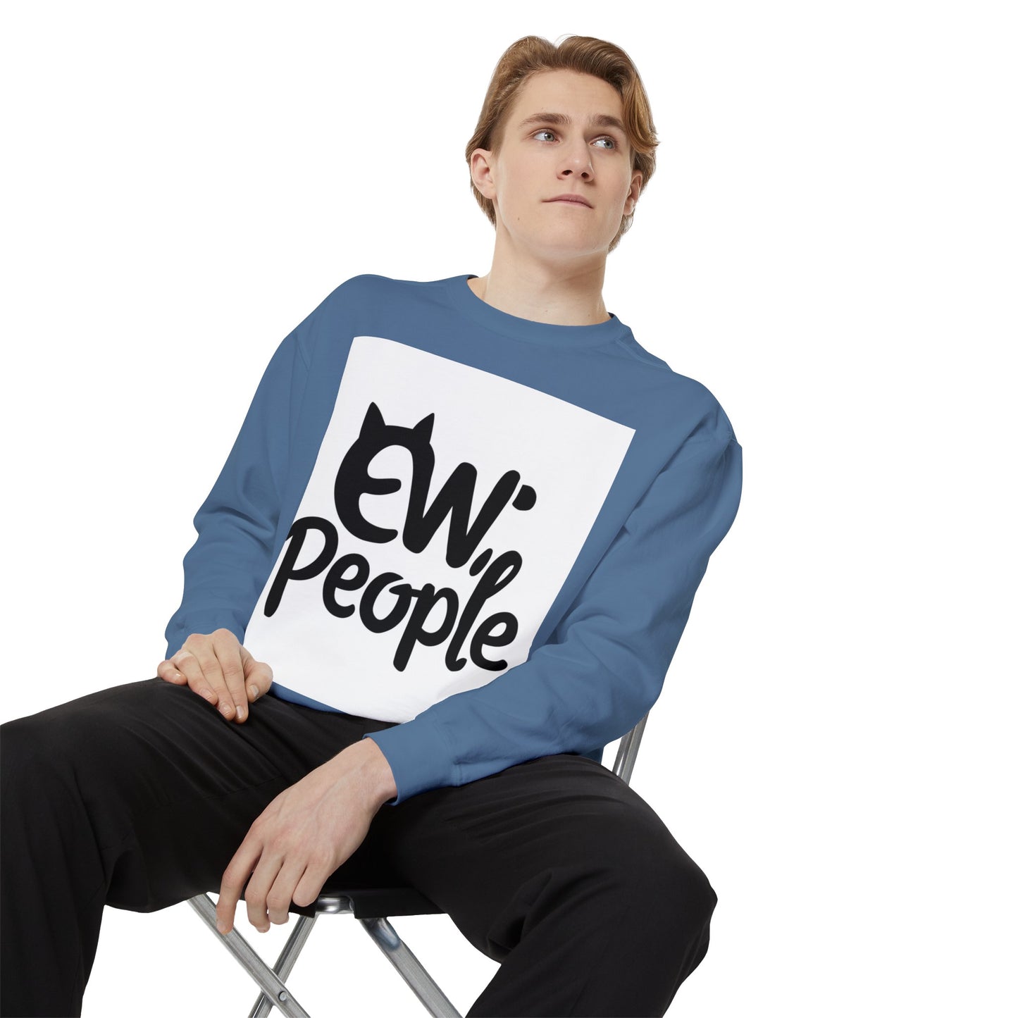 Unisex Garment-Dyed Sweatshirt