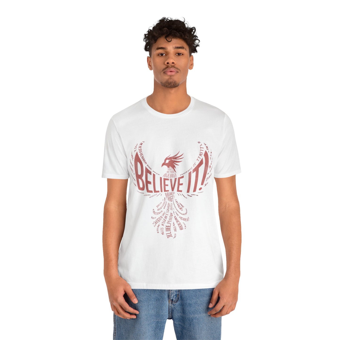 Unisex Jersey Short Sleeve Tee -Believe it