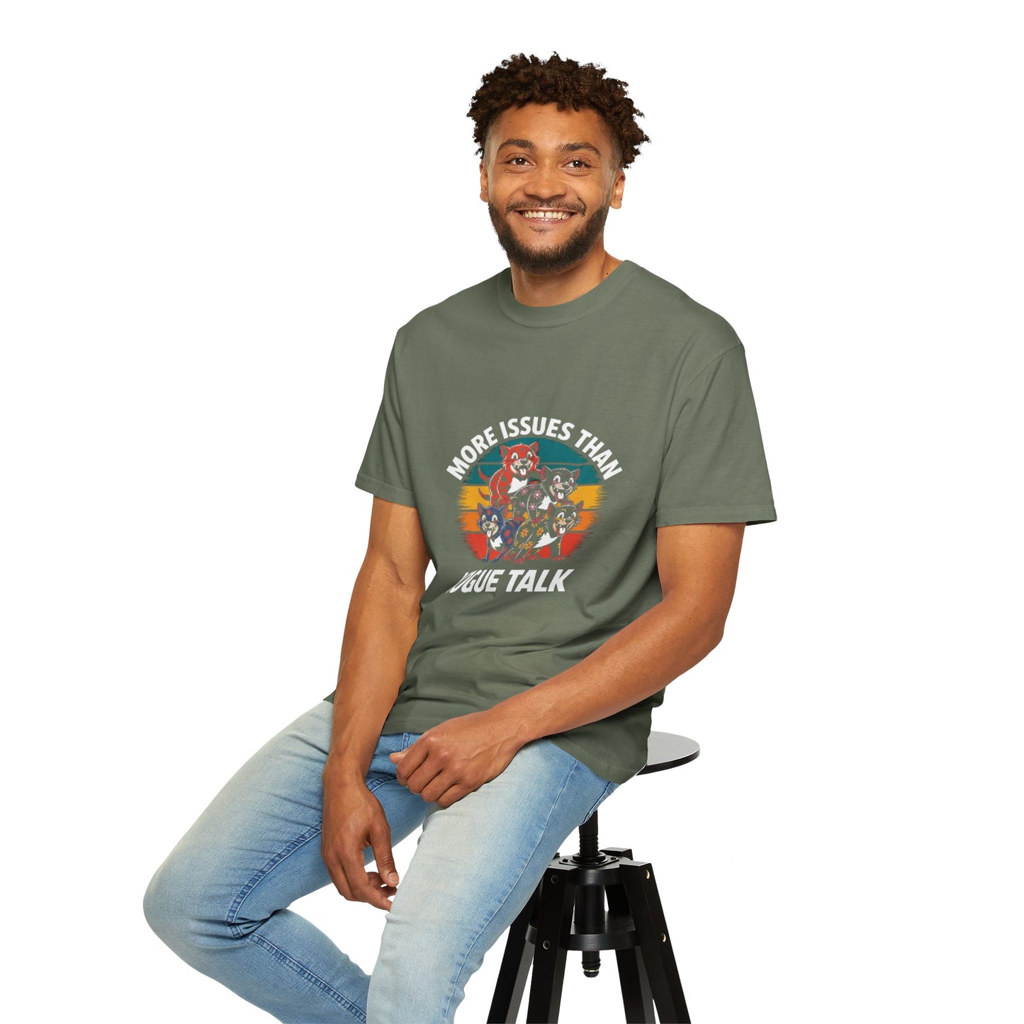 Garment-Dyed T-Shirt - More Issues Than Vogue