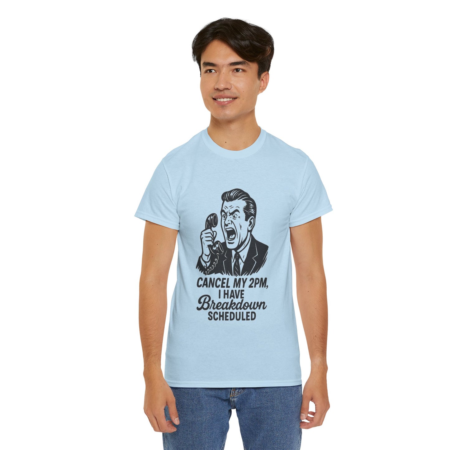Humorous Unisex Cotton Tee – Perfect Gift for Stress Relief