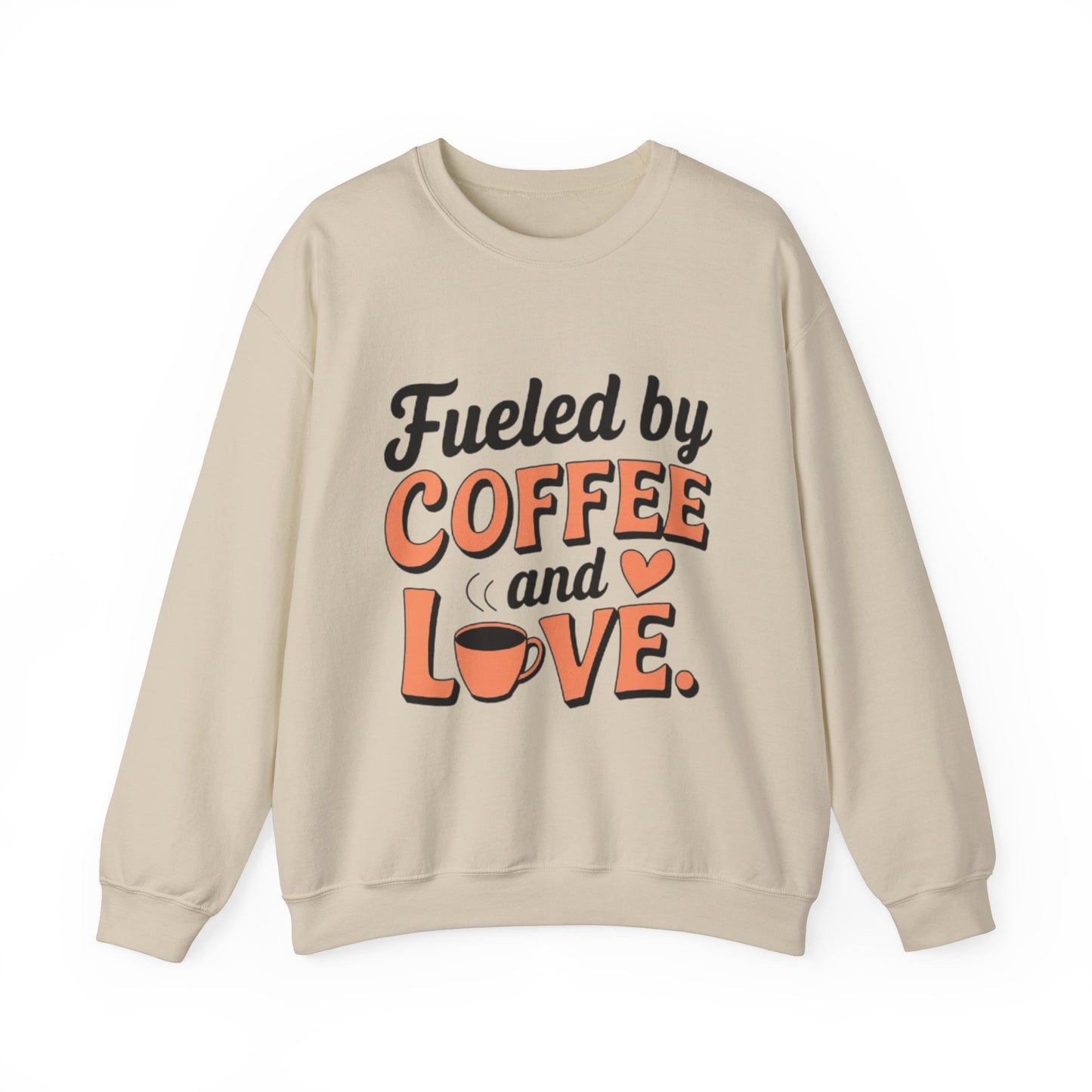 Cinched Bottom Hoodie - Fueled by Coffee and Love