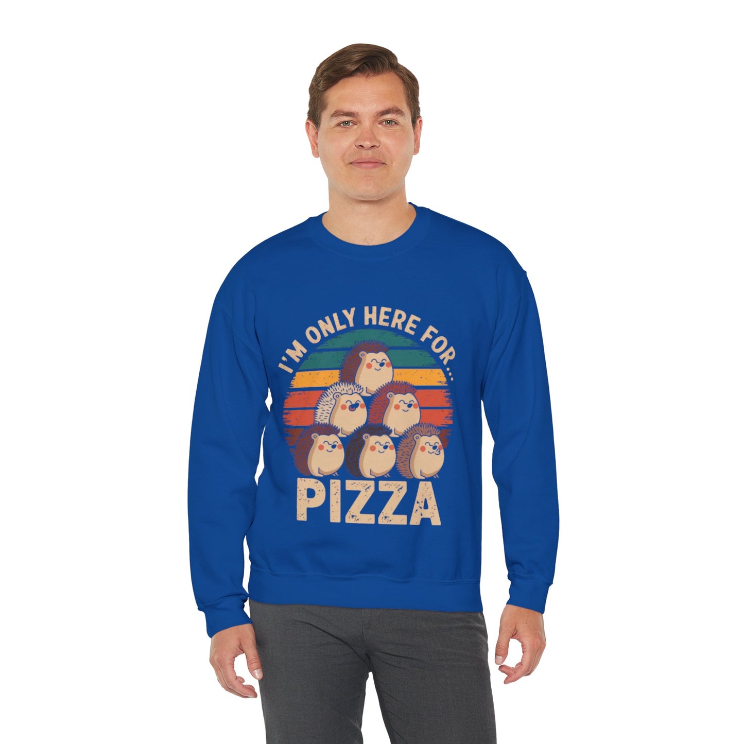 Crewneck Sweatshirt -Pizza Lover