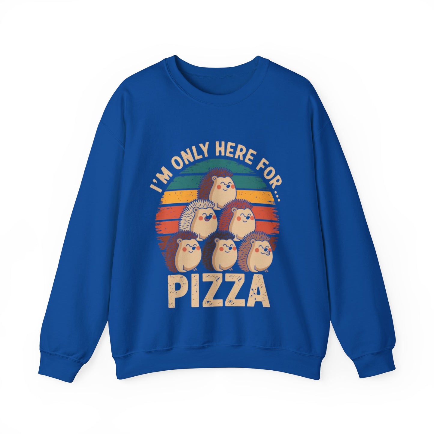 Crewneck Sweatshirt -Pizza Lover