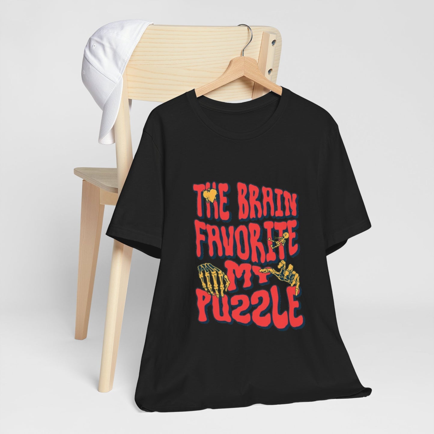 Psychology Enthusiast Unisex Tee - The Brain is my Favorite Puzzle
