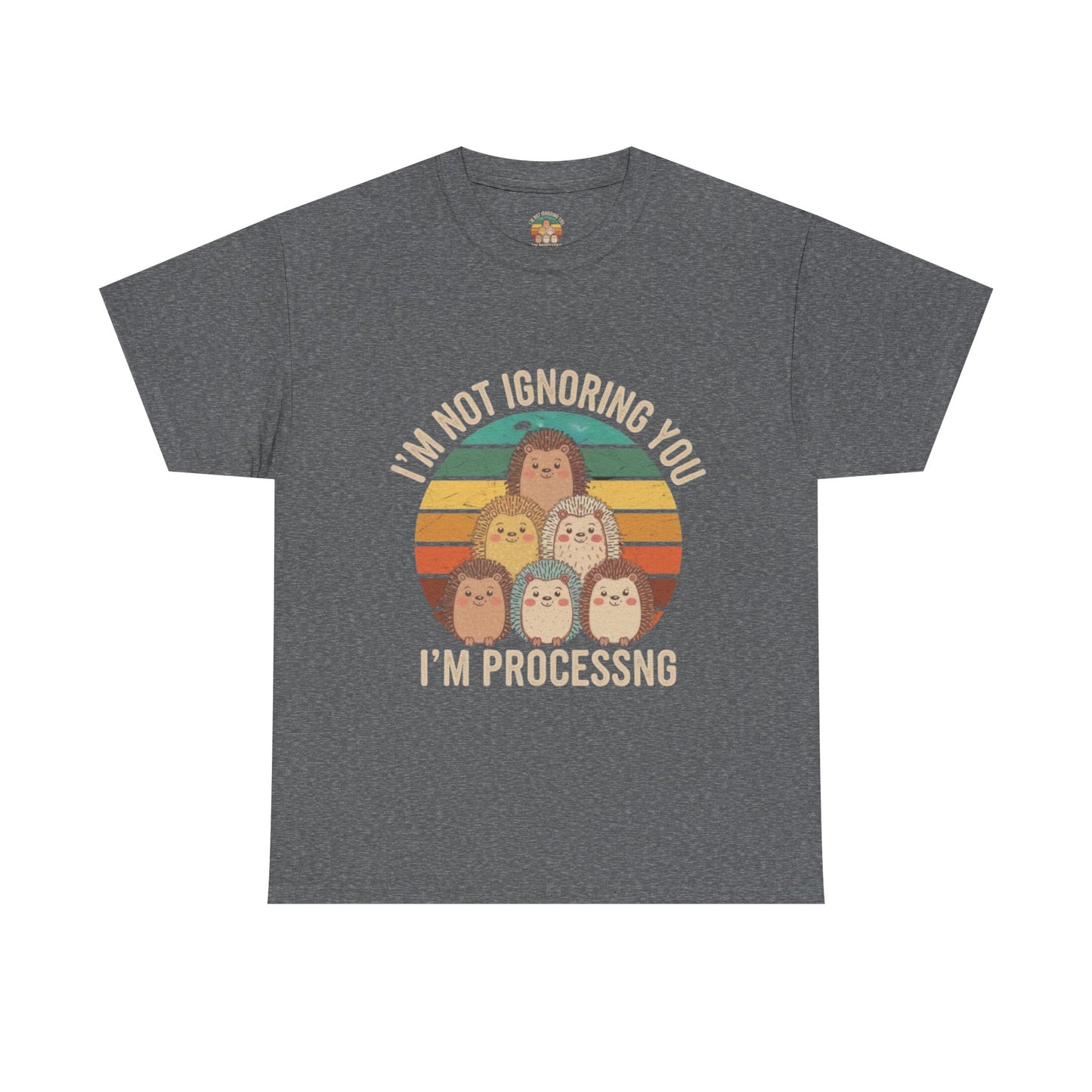 Funny Psychology Unisex Tee - 'I'm Not Ignoring You, I'm Processing'