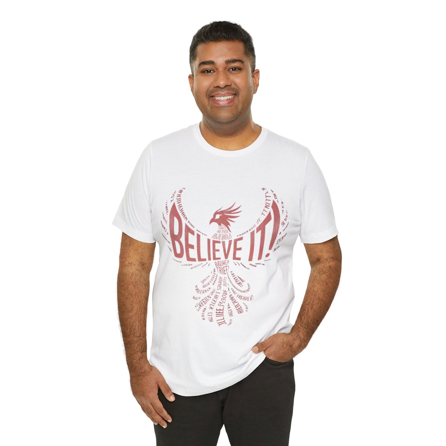 Unisex Jersey Short Sleeve Tee -Believe it