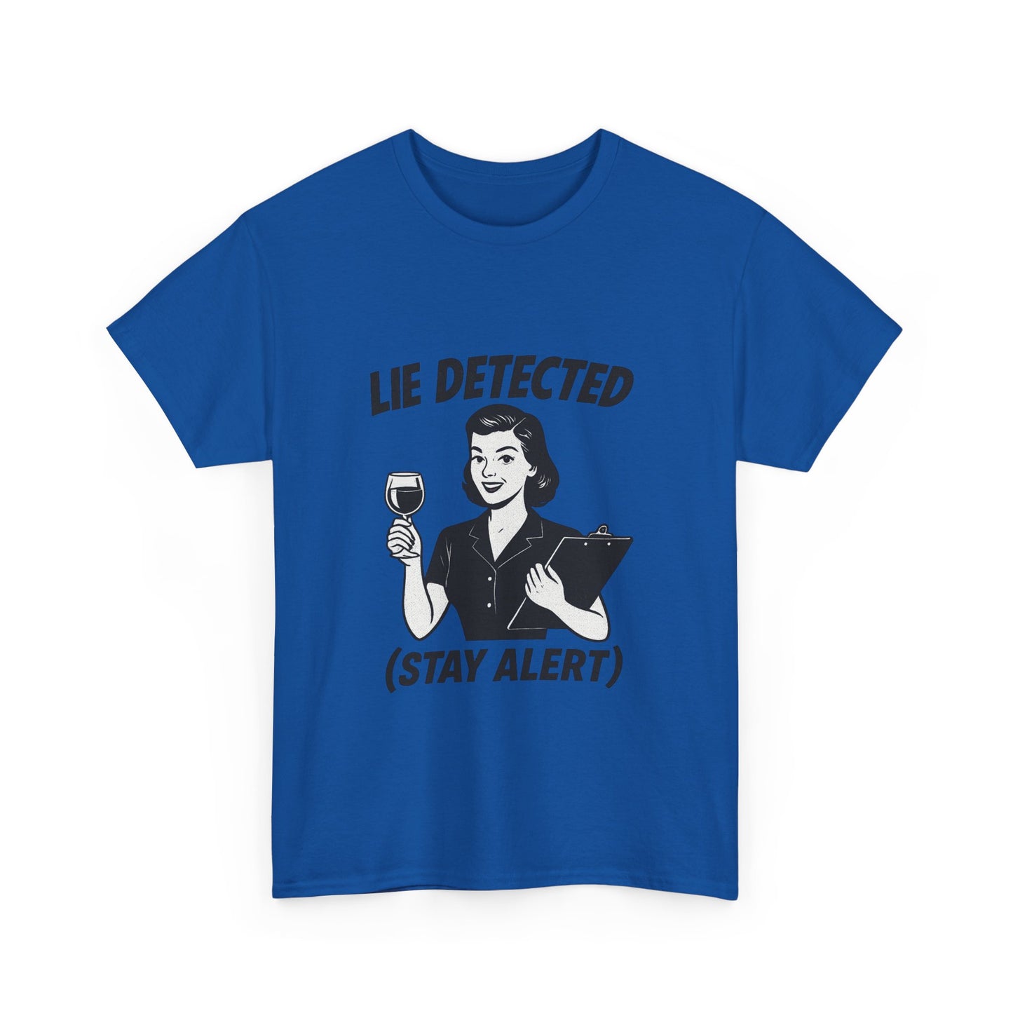 Funny Lie Detected Unisex Tee