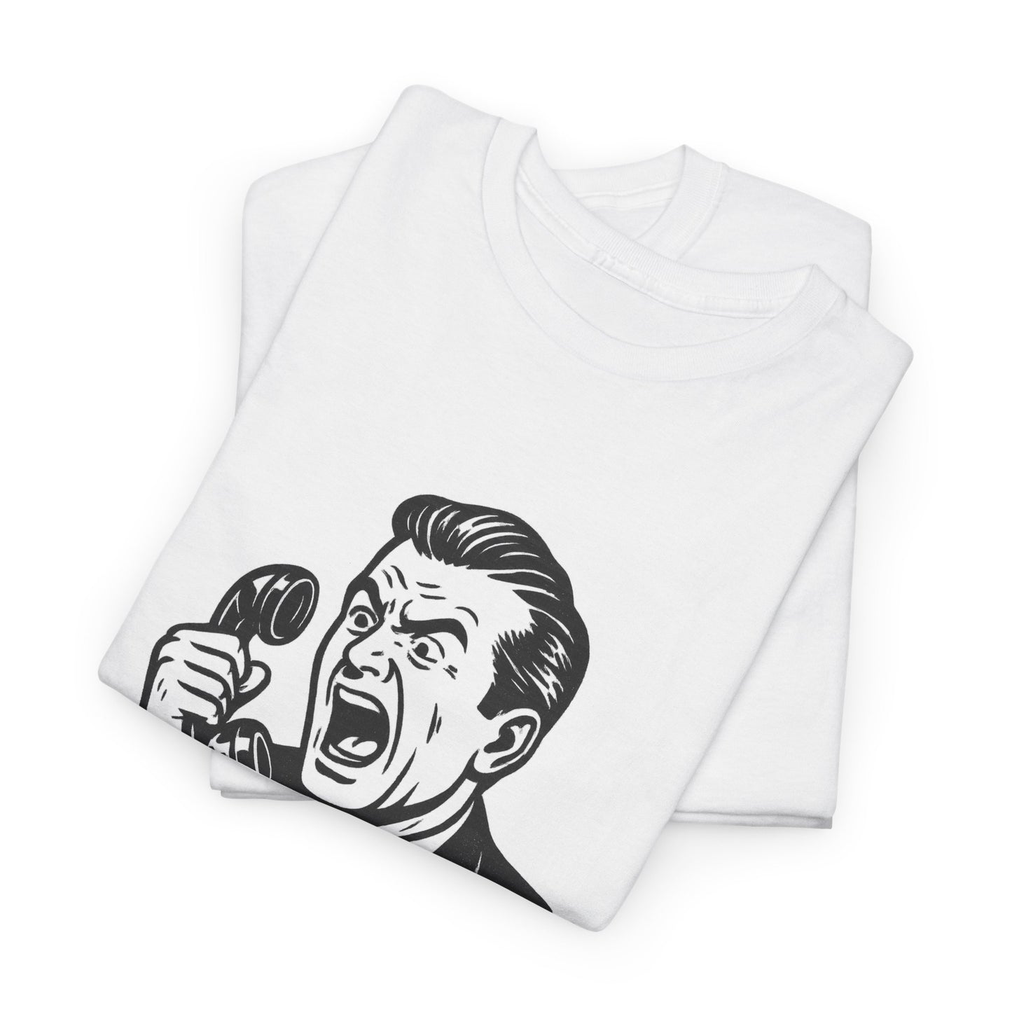 Humorous Unisex Cotton Tee – Perfect Gift for Stress Relief