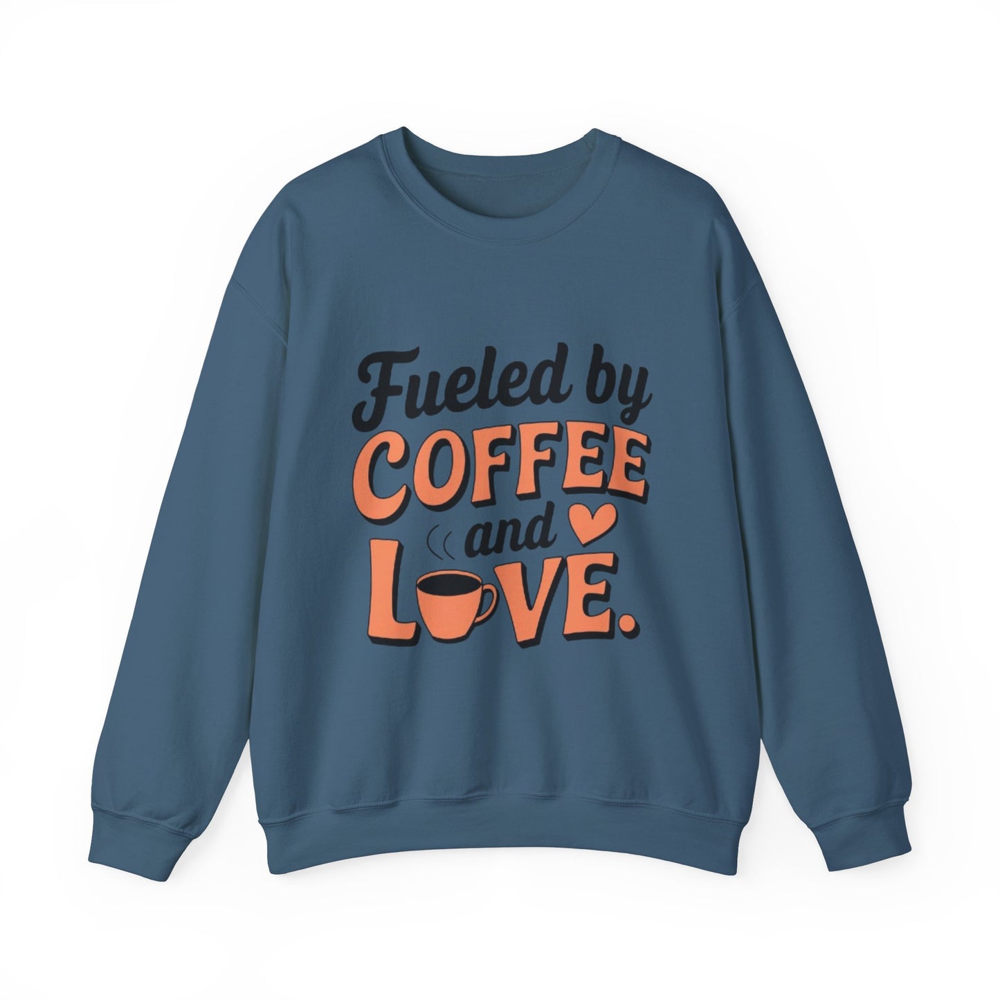 Cinched Bottom Hoodie - Fueled by Coffee and Love