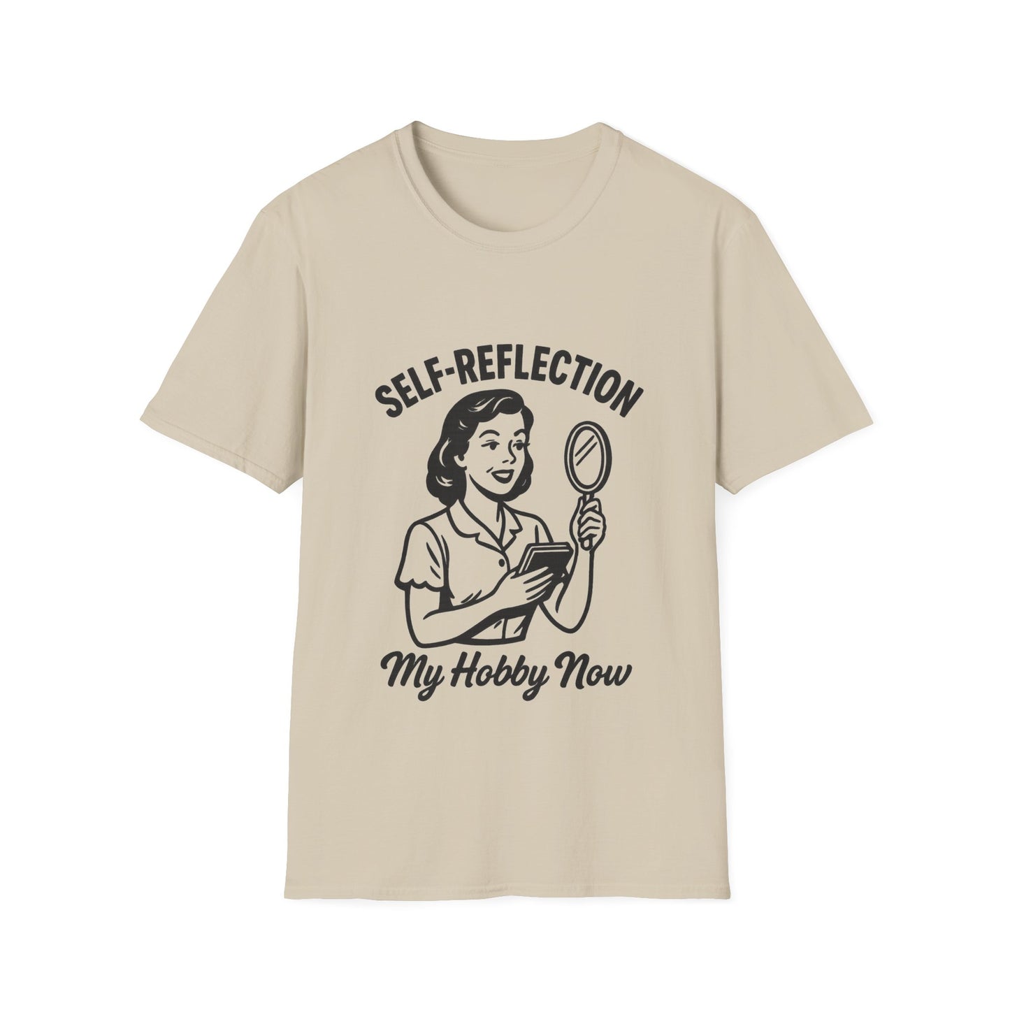 Self-Reflection Motivational Unisex T-Shirt, Self-Care Gift