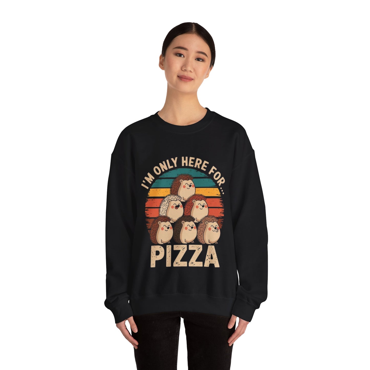 Crewneck Sweatshirt -Pizza Lover