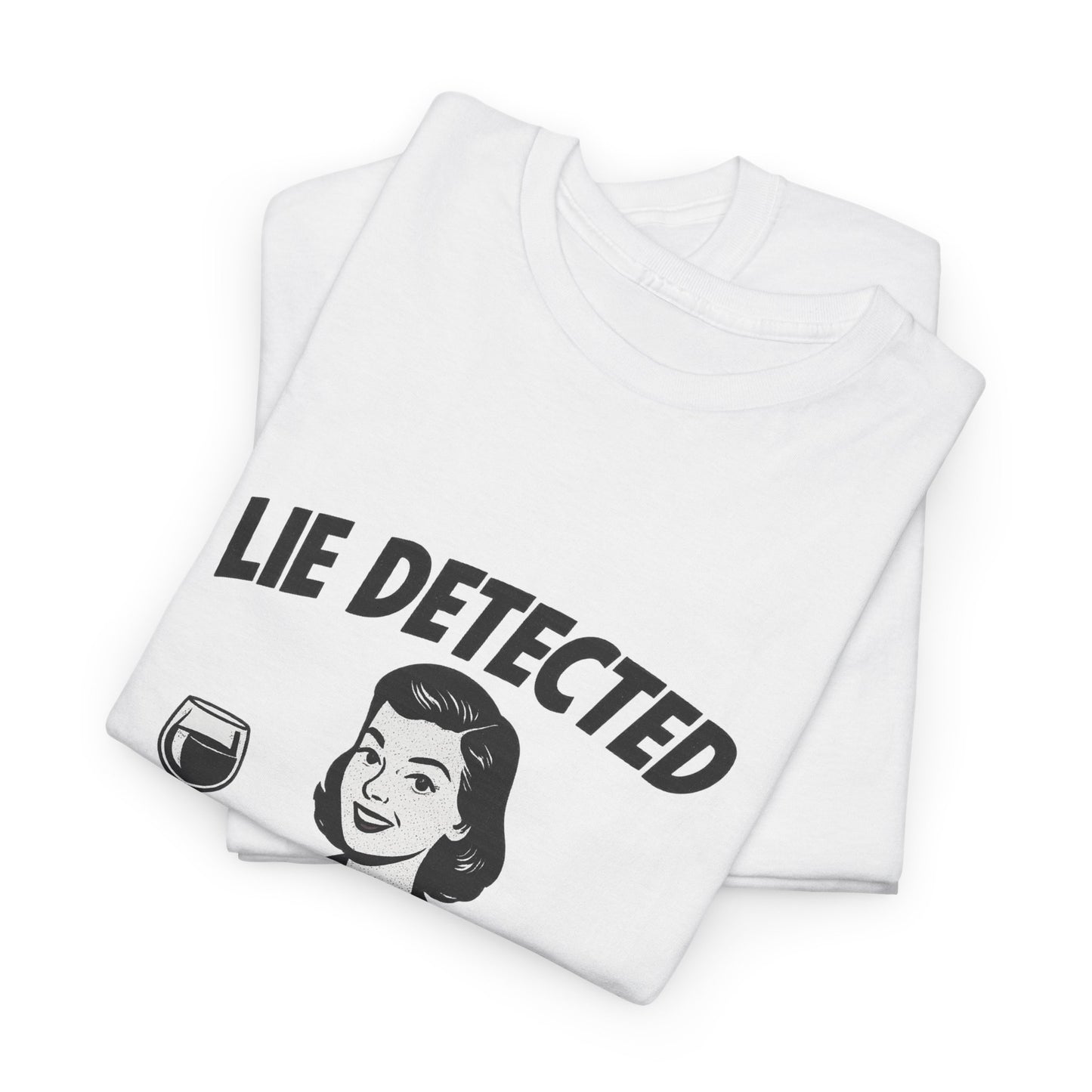 Funny Lie Detected Unisex Tee