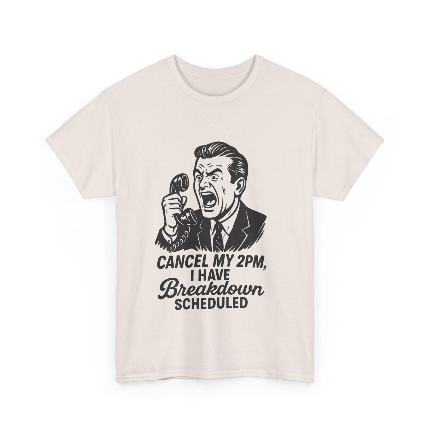 Humorous Unisex Cotton Tee – Perfect Gift for Stress Relief