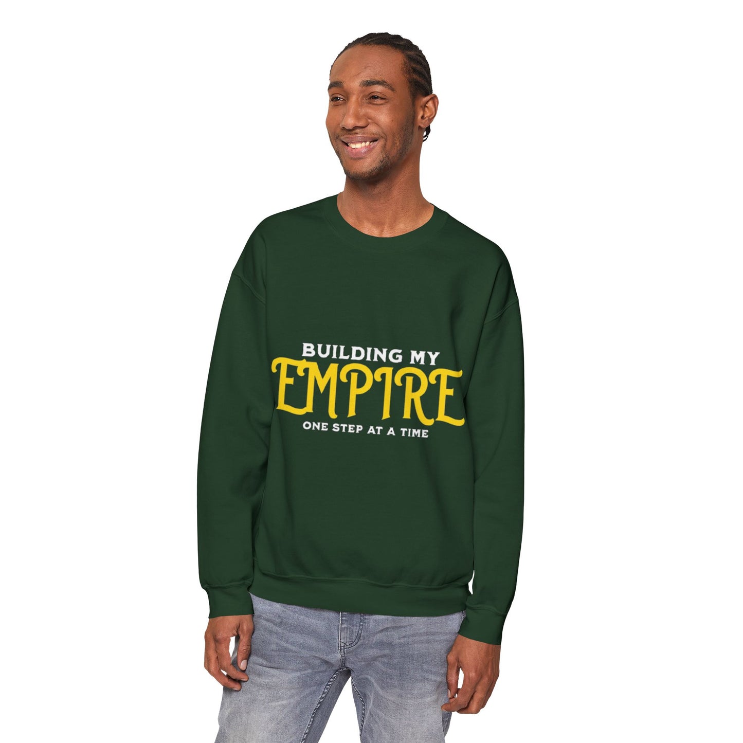 Sweatshirt: Building my Empire - Seasonal Seller Heavy Blend