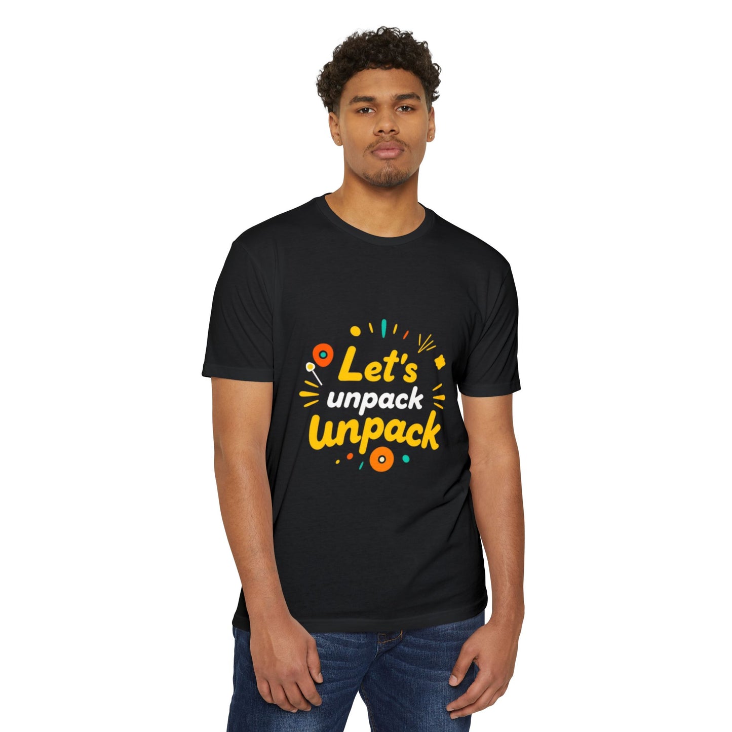 Graphic Tee Unisex T-Shirt  - Let's Unpack Design