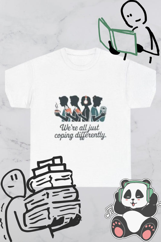 Coping Together Unisex Tee - Mental Health Awareness Apparel