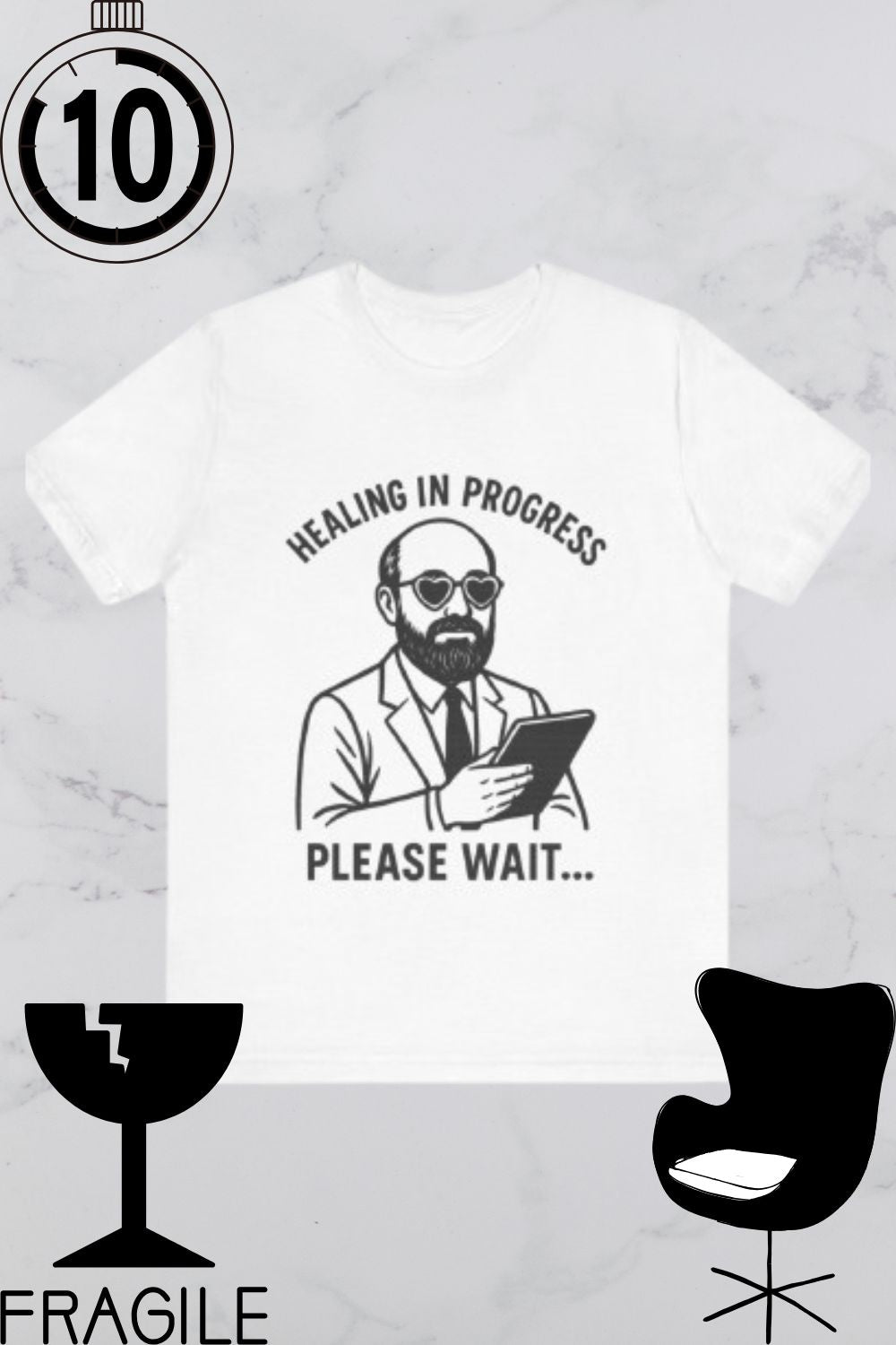 Healing in Progress Unisex Tee, Graphic T-Shirt