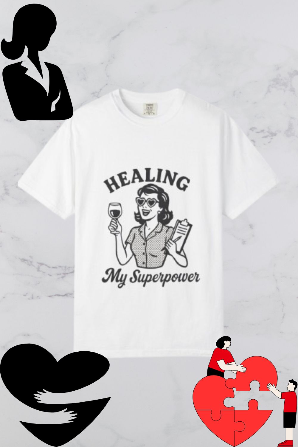 Healing Superpower T-Shirt, Funny Healing Tee