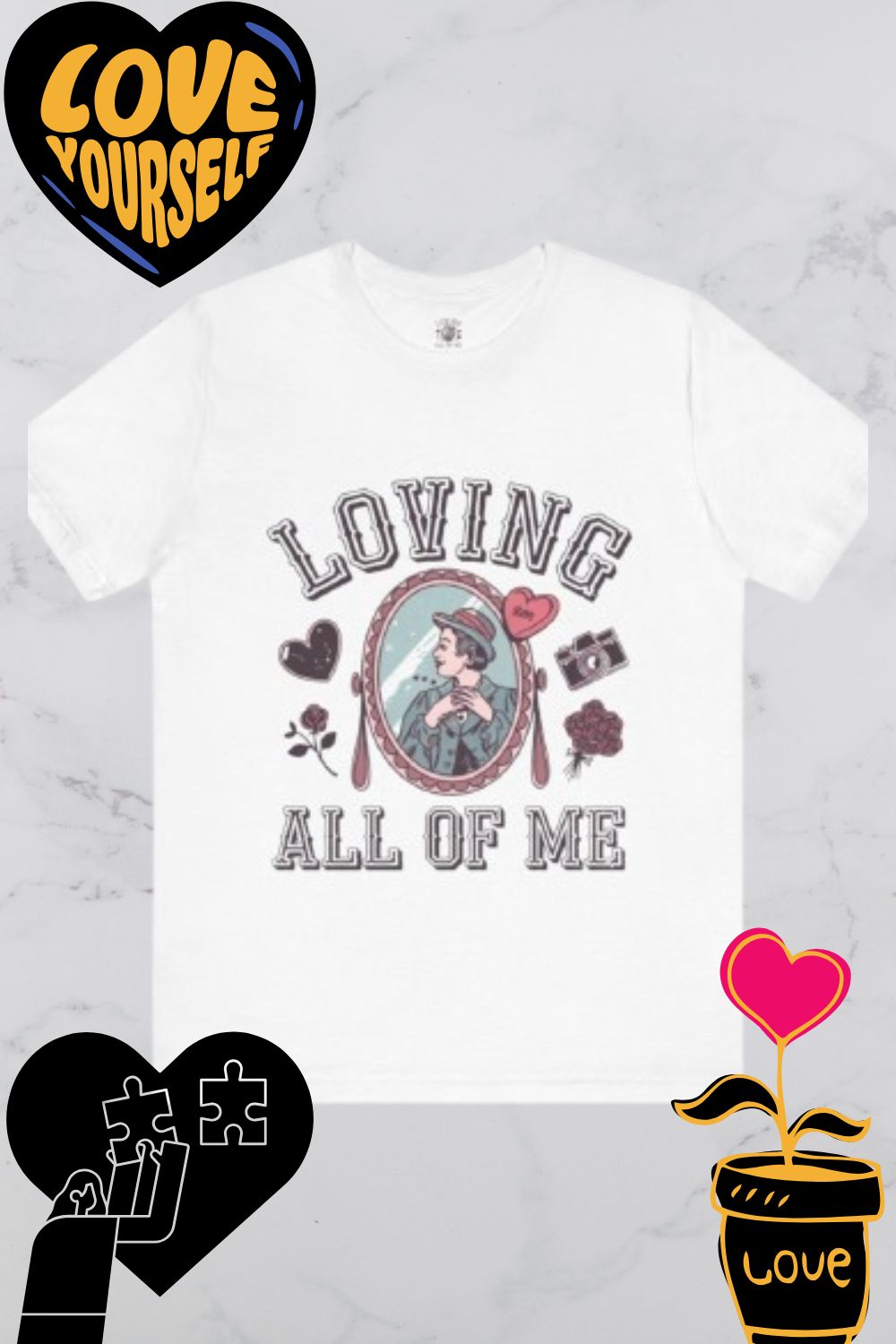 Short Sleeve Tee -Loving all of me