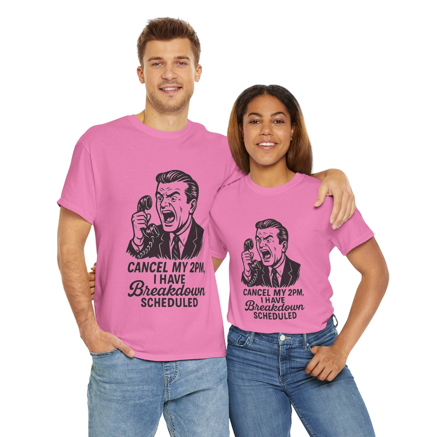Humorous Unisex Cotton Tee – Perfect Gift for Stress Relief