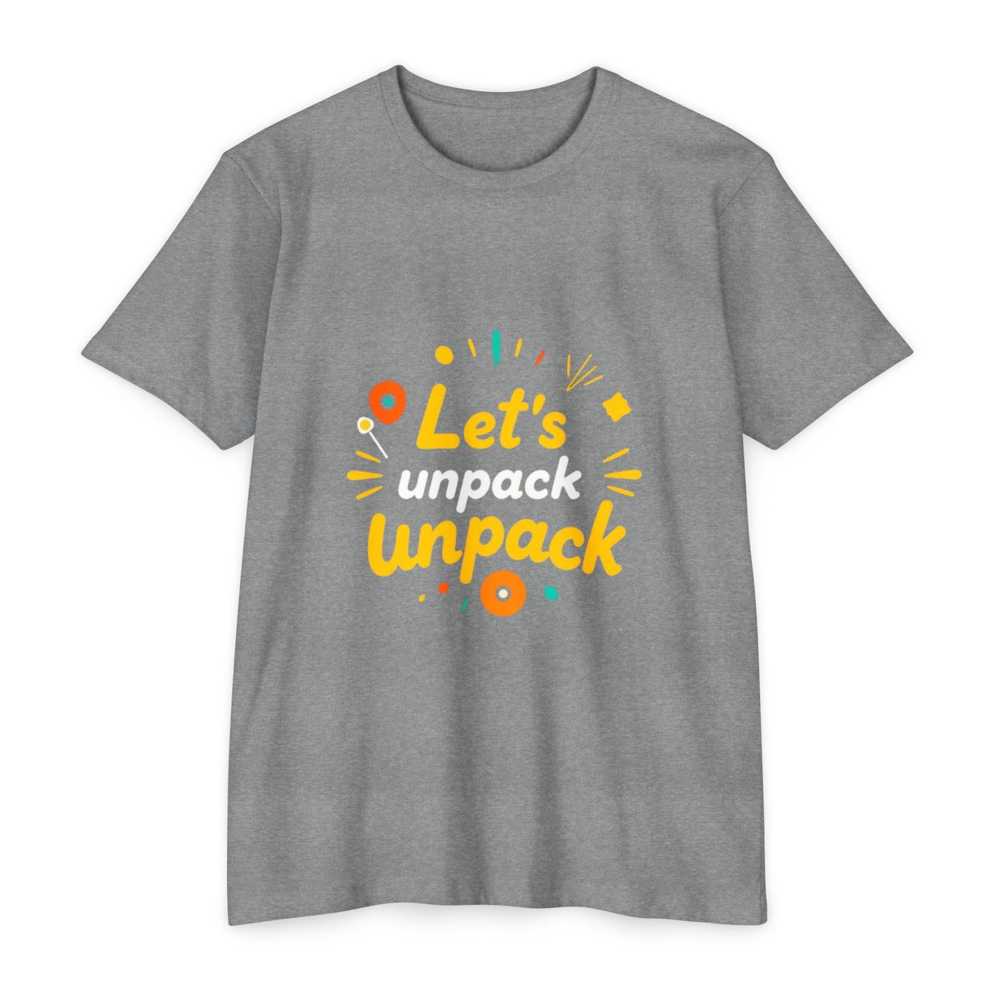 Graphic Tee Unisex T-Shirt  - Let's Unpack Design
