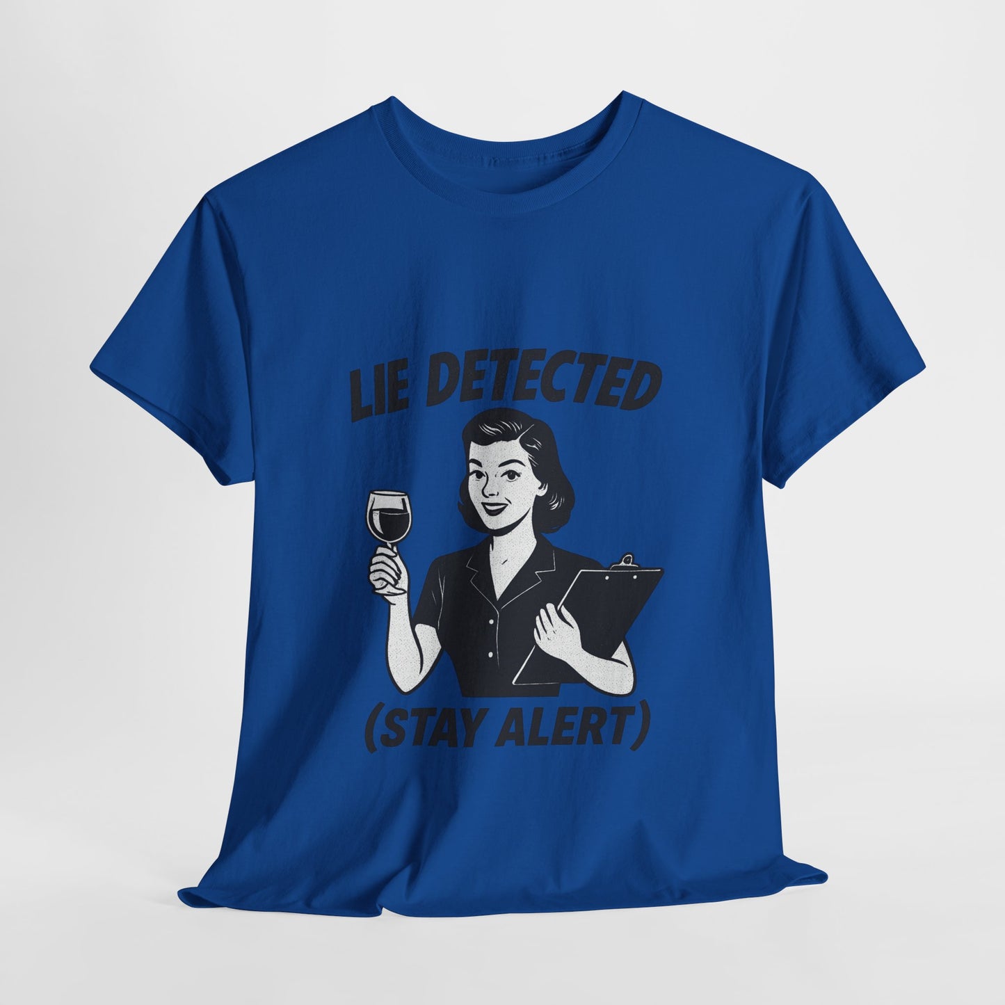 Funny Lie Detected Unisex Tee