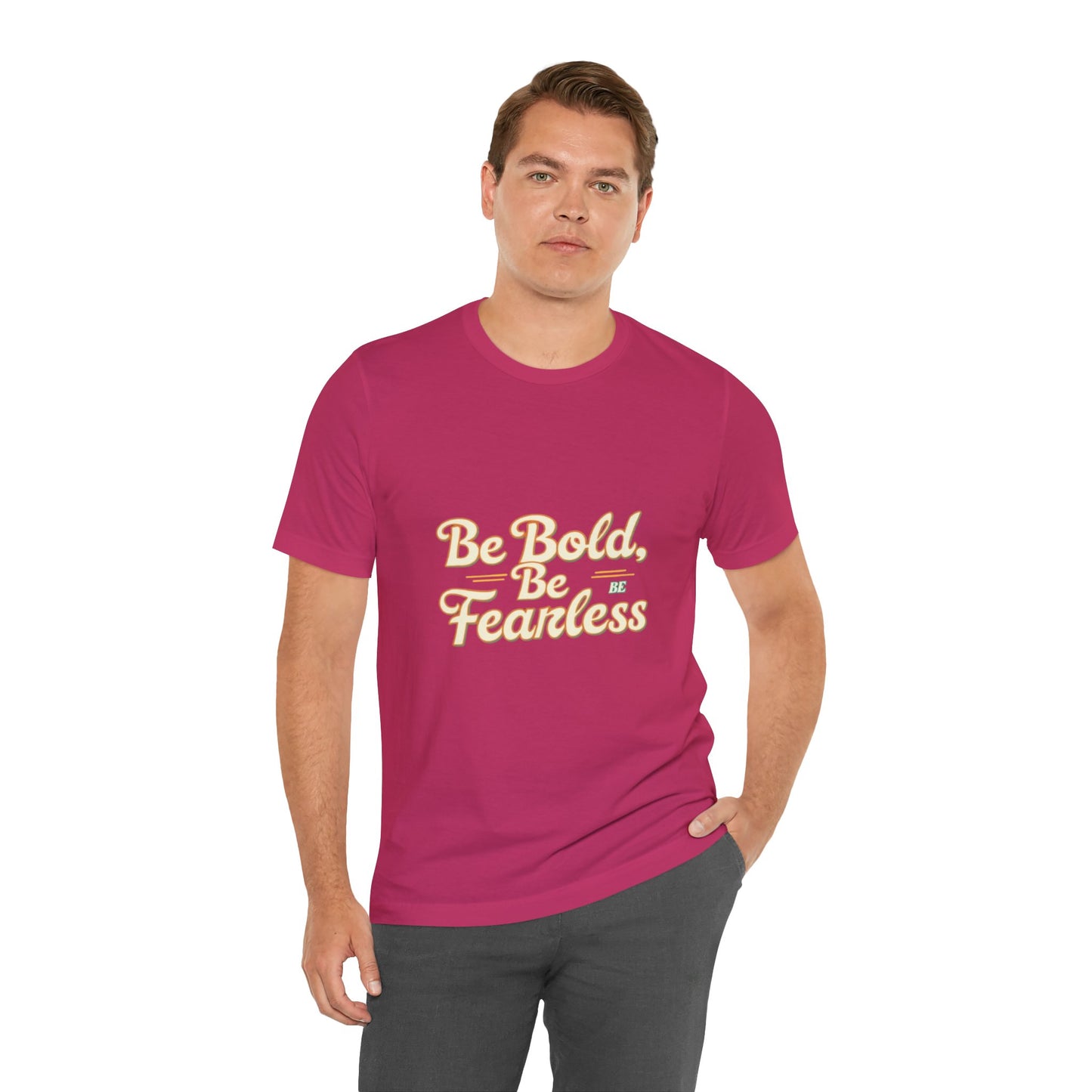 Sleeve Tee -Be Bold Be Fearless