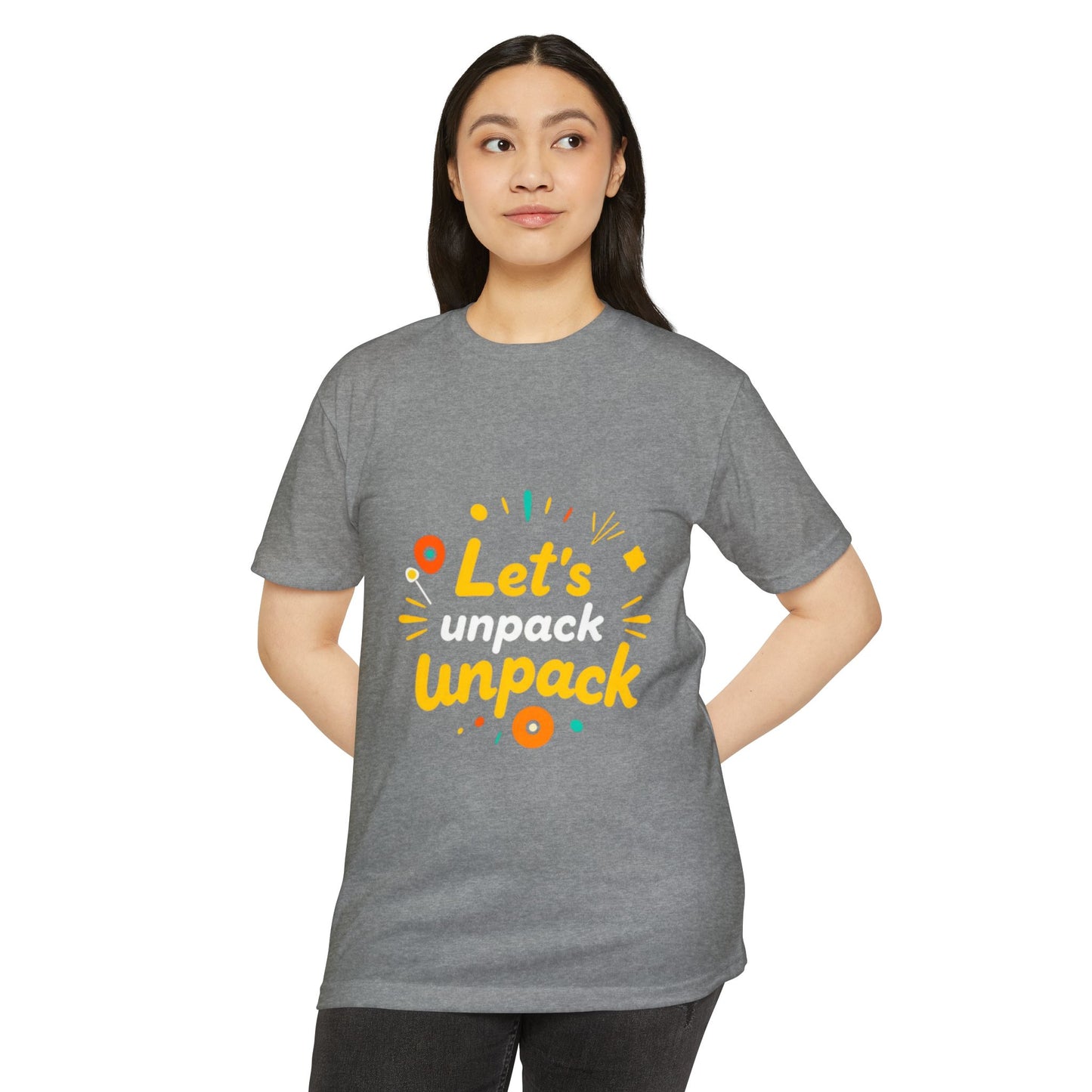Graphic Tee Unisex T-Shirt  - Let's Unpack Design