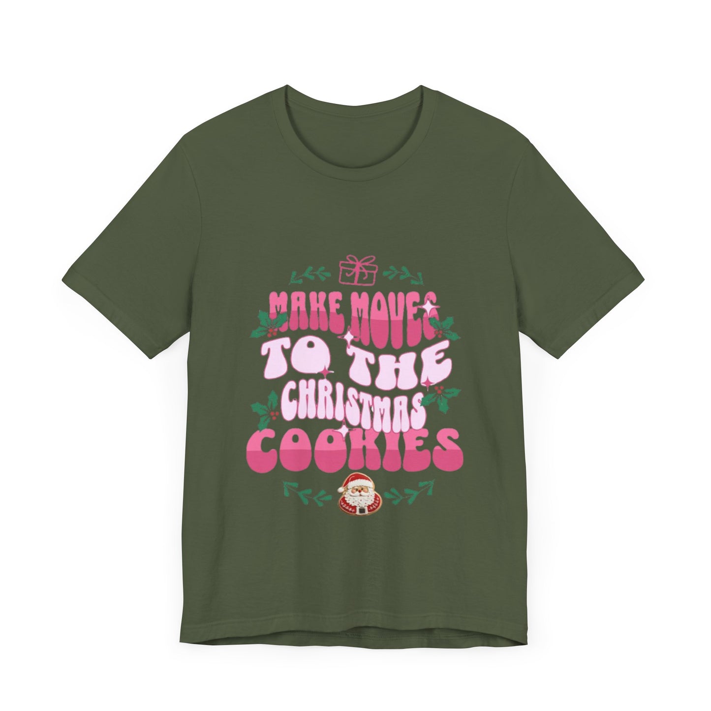 Christmas Cookies Jersey Short Sleeve Tee