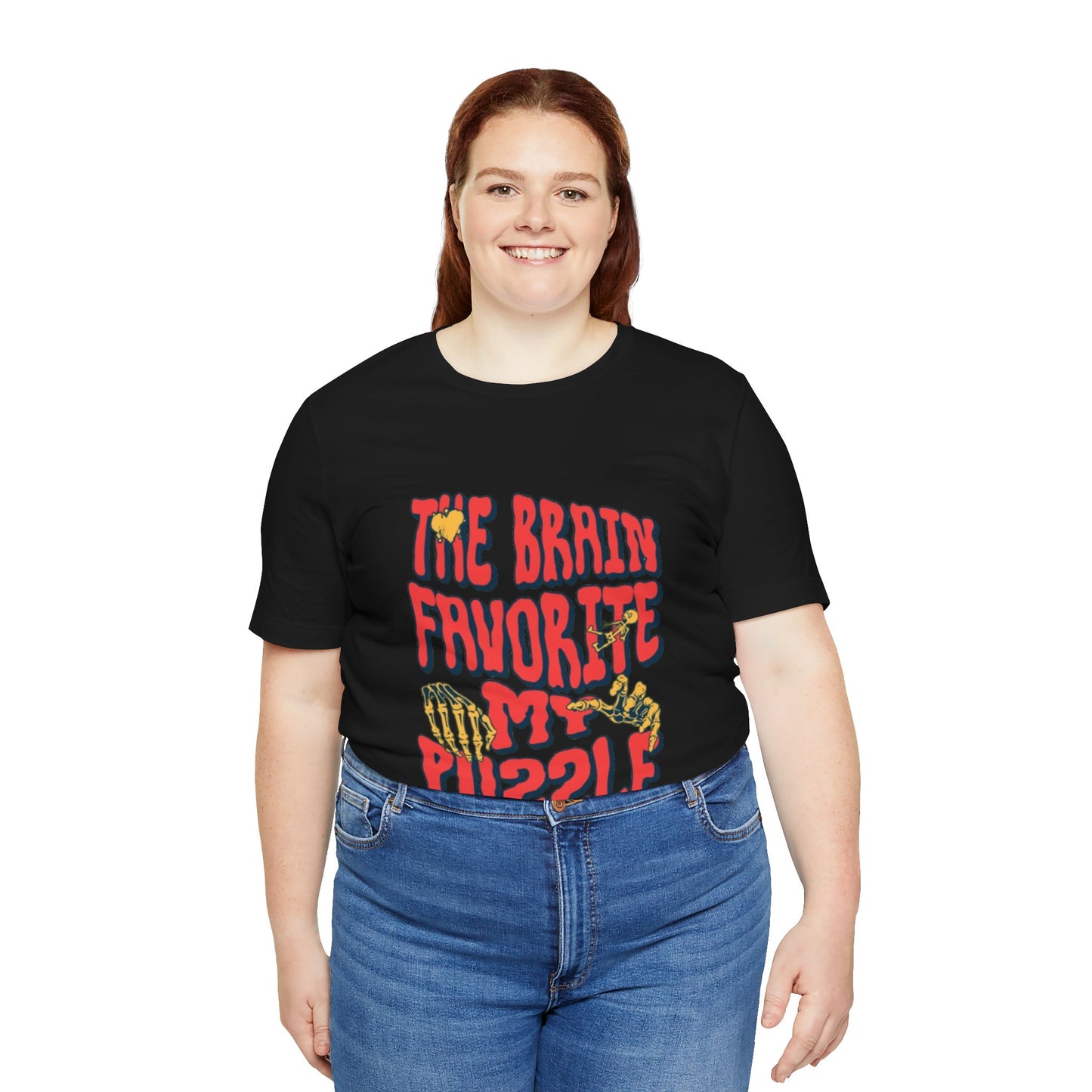 Psychology Enthusiast Unisex Tee - The Brain is my Favorite Puzzle