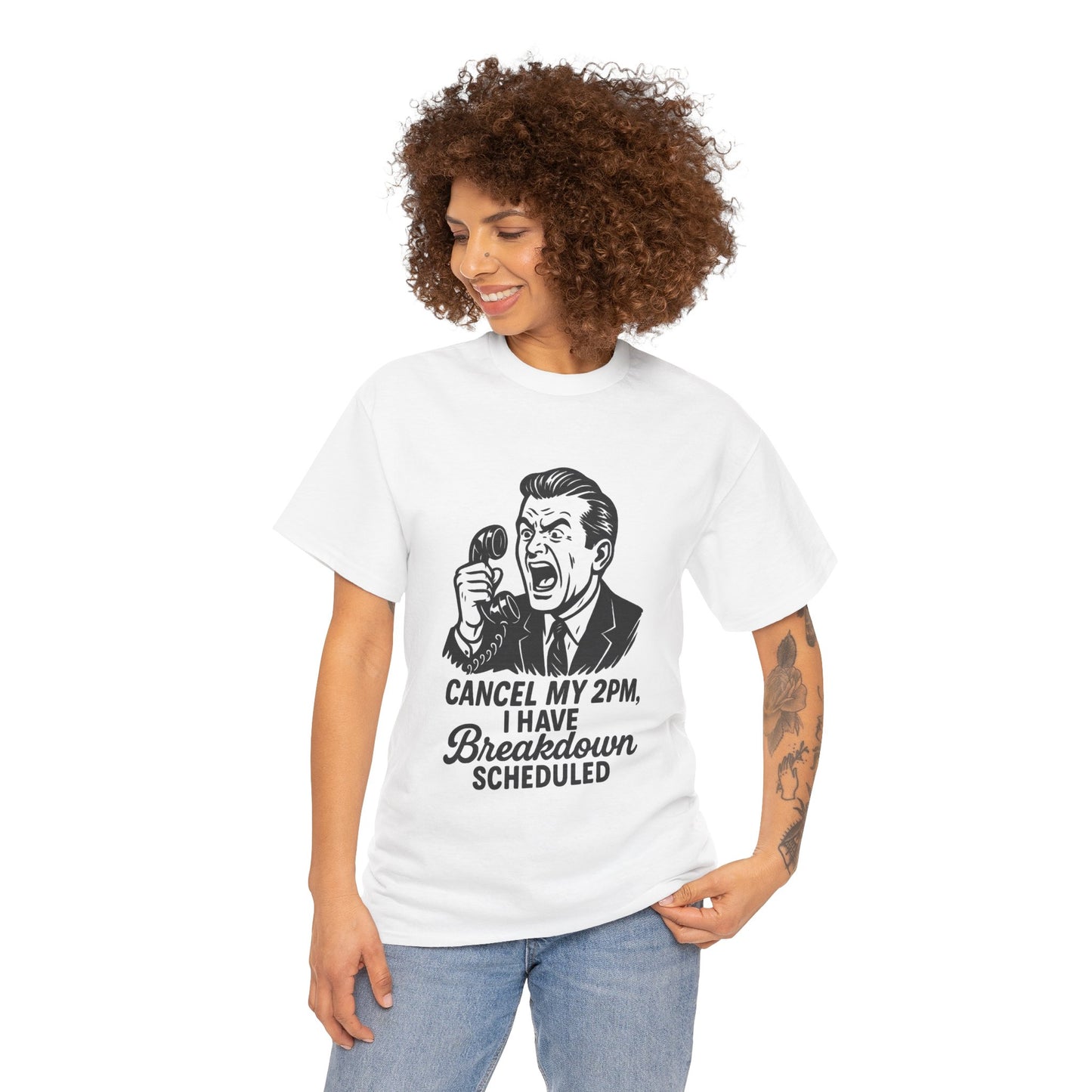 Humorous Unisex Cotton Tee – Perfect Gift for Stress Relief
