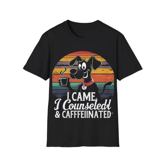 Fun Counselor T-Shirt -I Came I Counseled