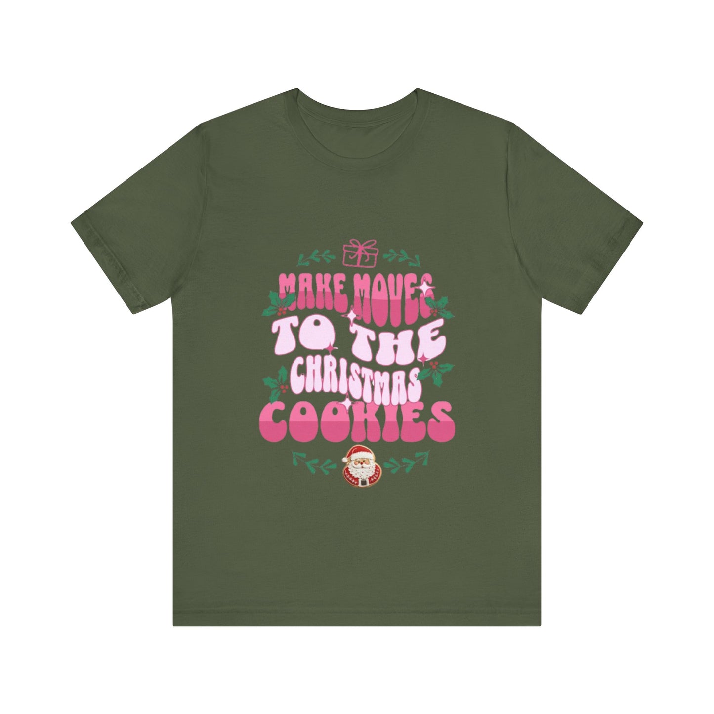 Christmas Cookies Jersey Short Sleeve Tee