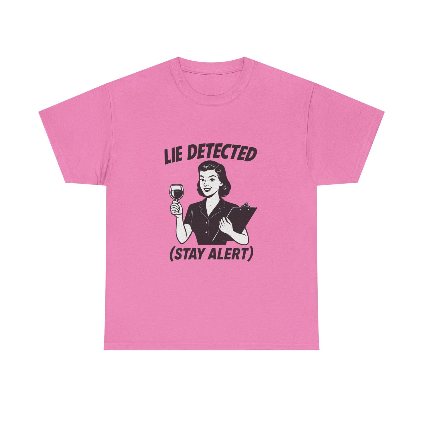 Funny Lie Detected Unisex Tee