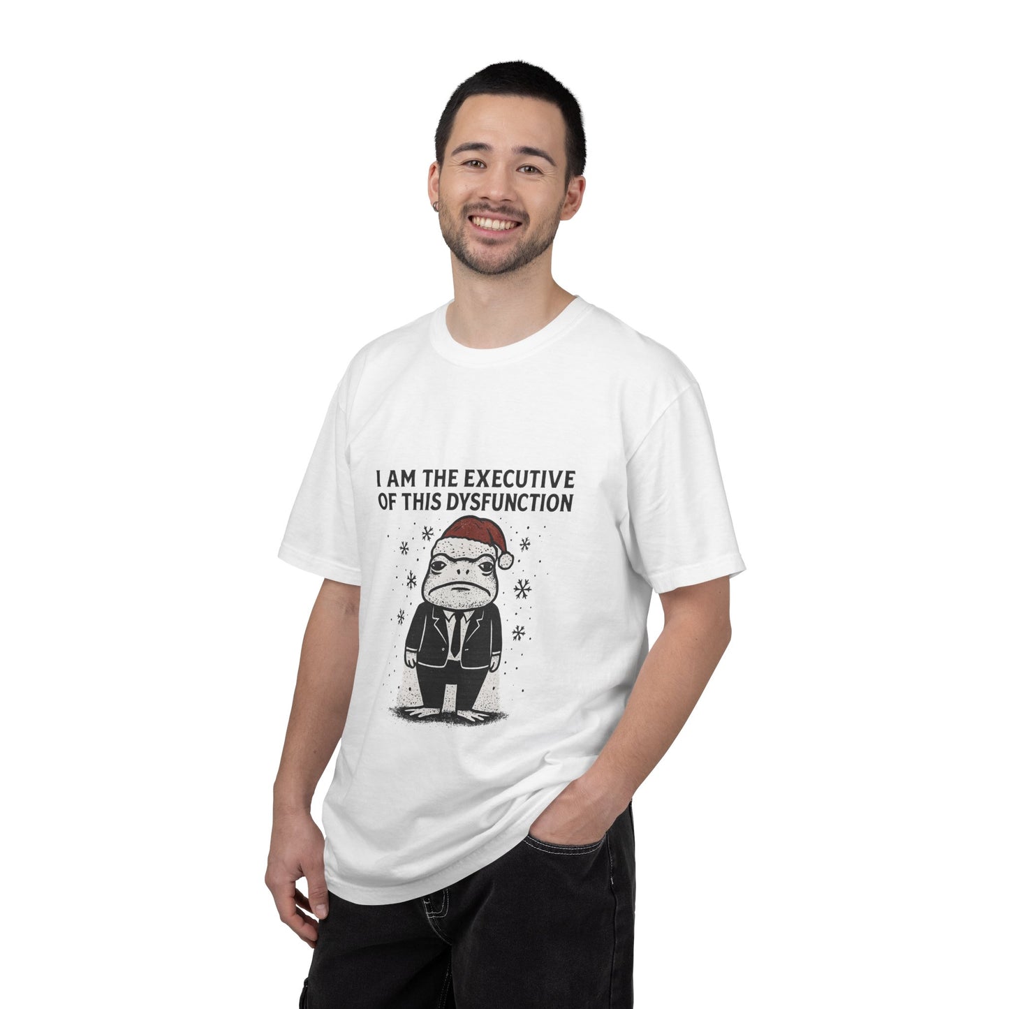 I Am The Executive Of This Dysfunction Frog Tee | Funny Sarcastic Therapist Shirt