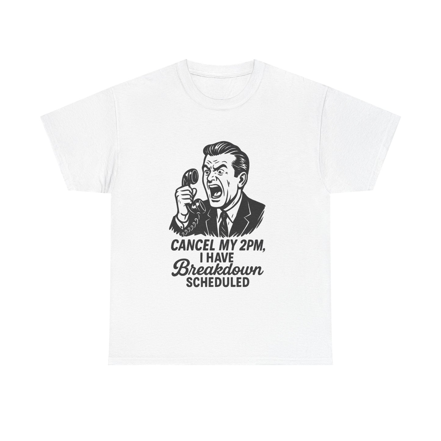 Humorous Unisex Cotton Tee – Perfect Gift for Stress Relief