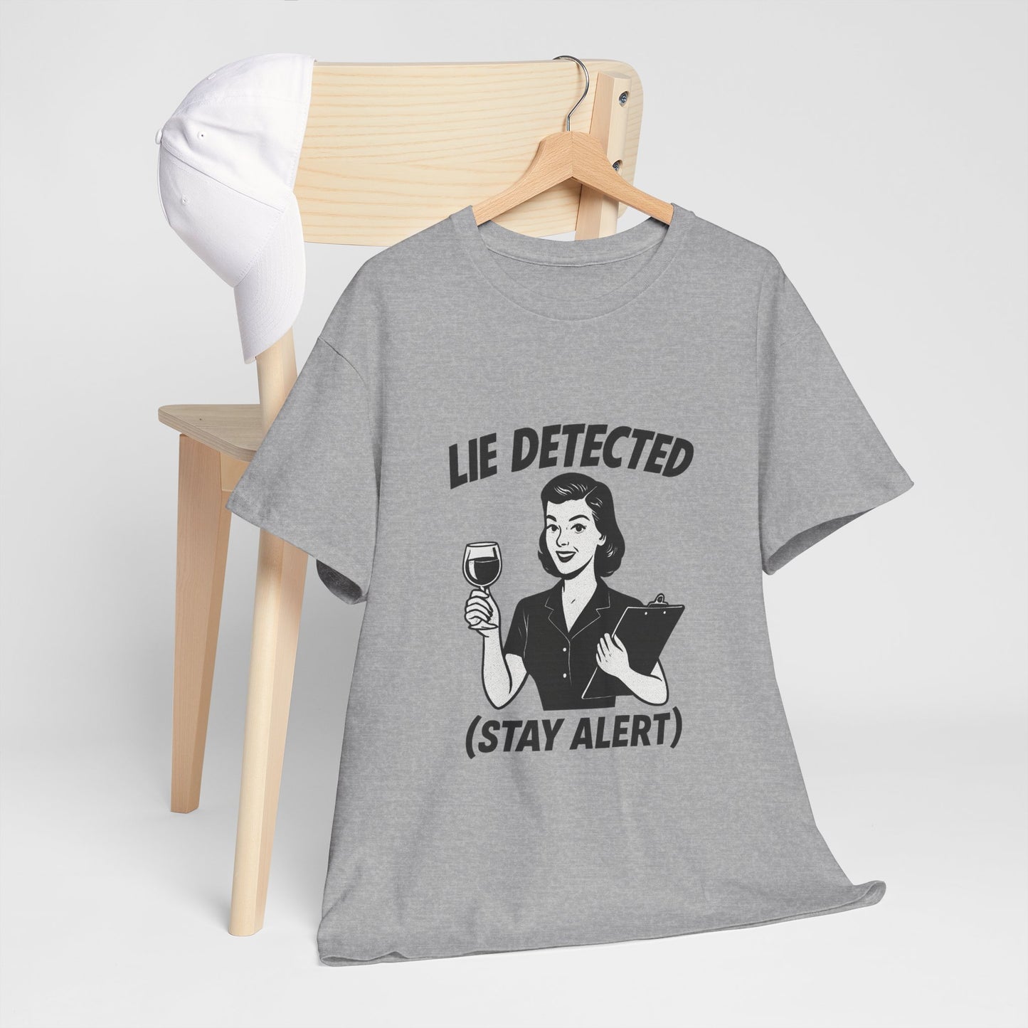 Funny Lie Detected Unisex Tee