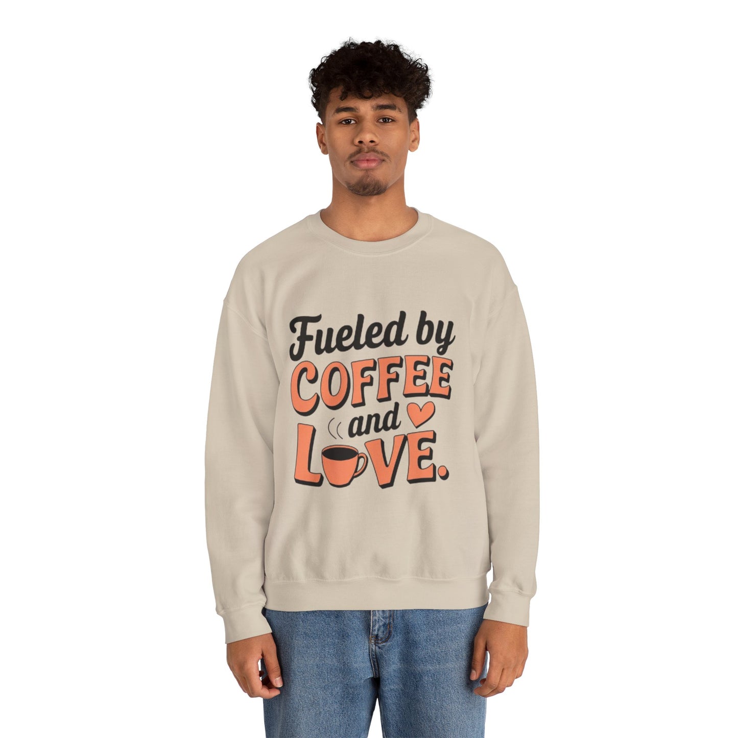 Cinched Bottom Hoodie - Fueled by Coffee and Love