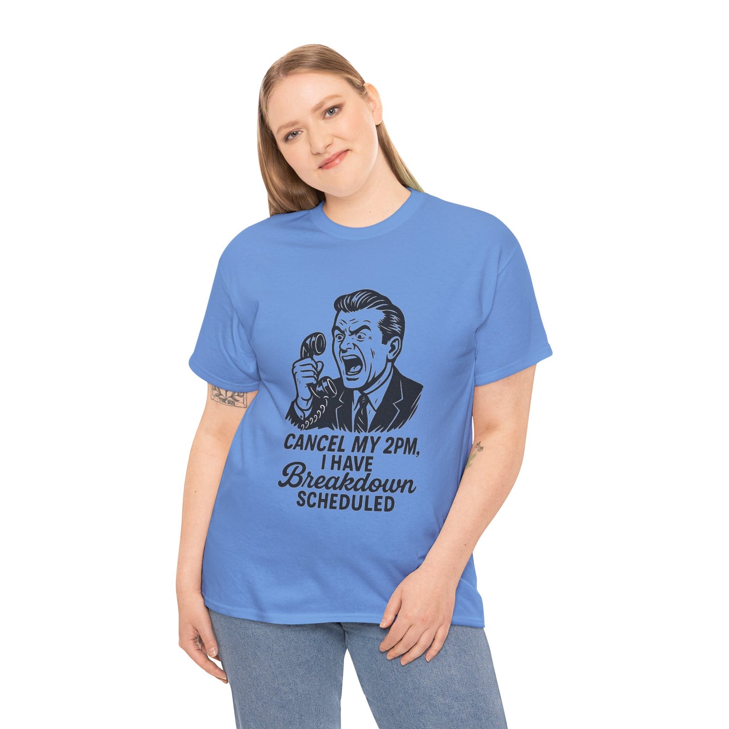 Humorous Unisex Cotton Tee – Perfect Gift for Stress Relief