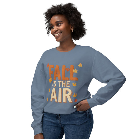 Fall Vibes Crewneck Sweatshirt - Unisex Lightweight