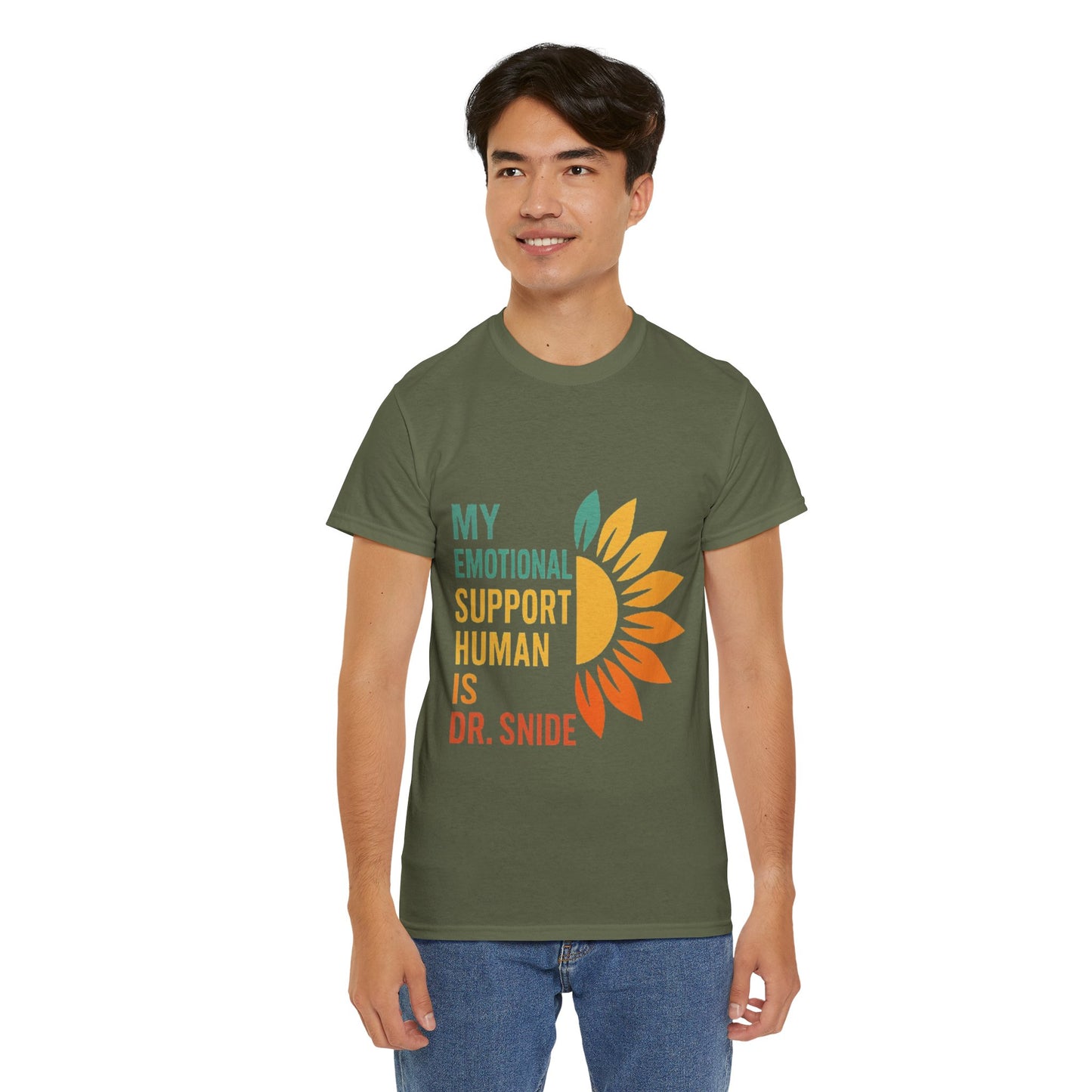 Emotional Support Unisex Tee | Heavy Cotton T-Shirt