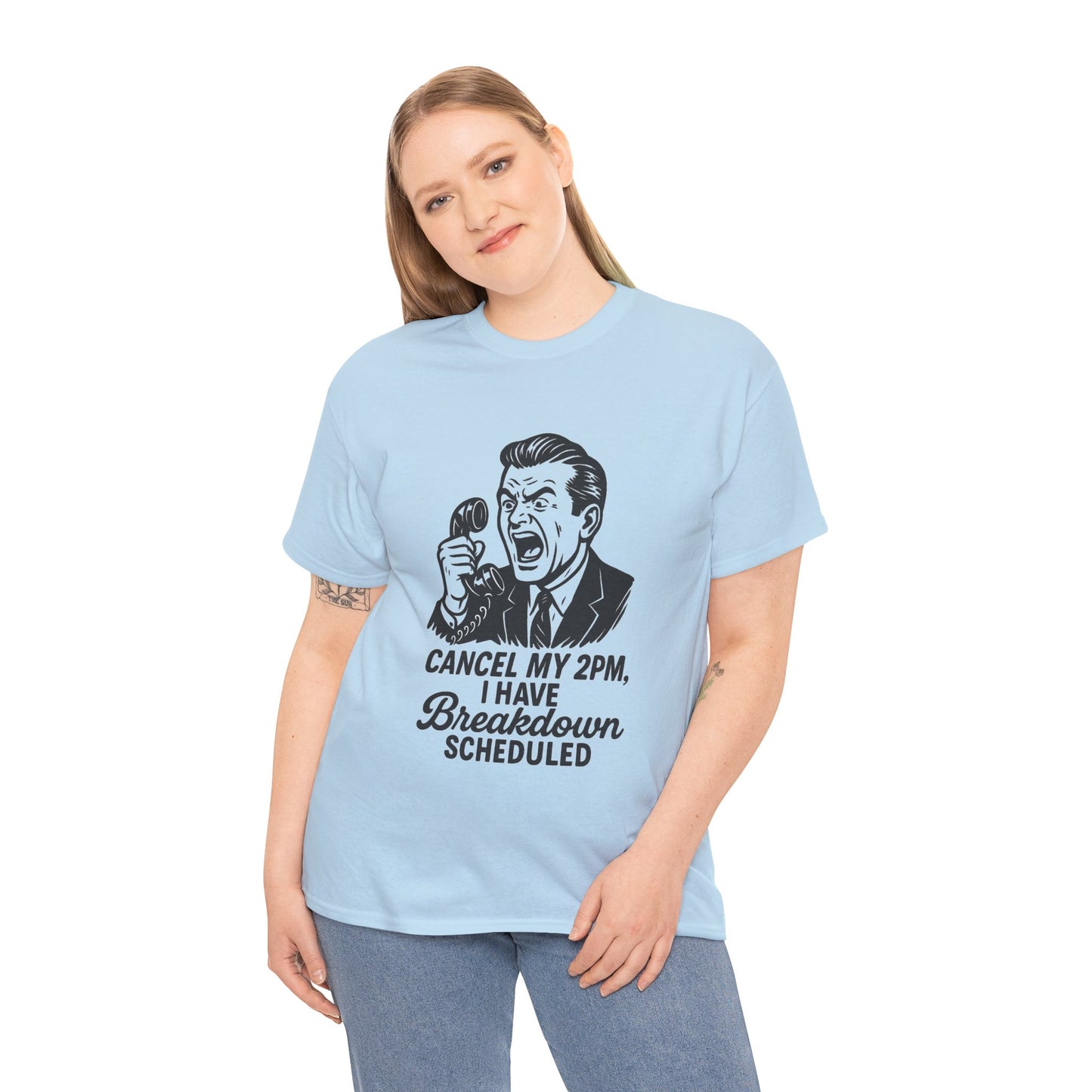 Humorous Unisex Cotton Tee – Perfect Gift for Stress Relief