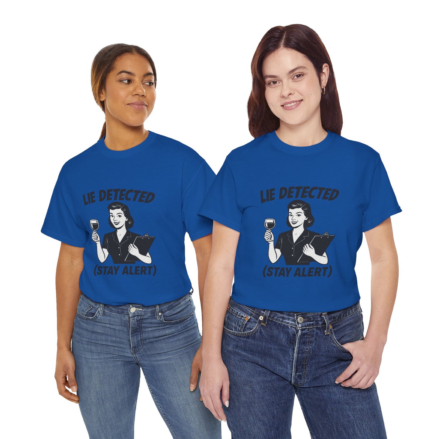 Funny Lie Detected Unisex Tee