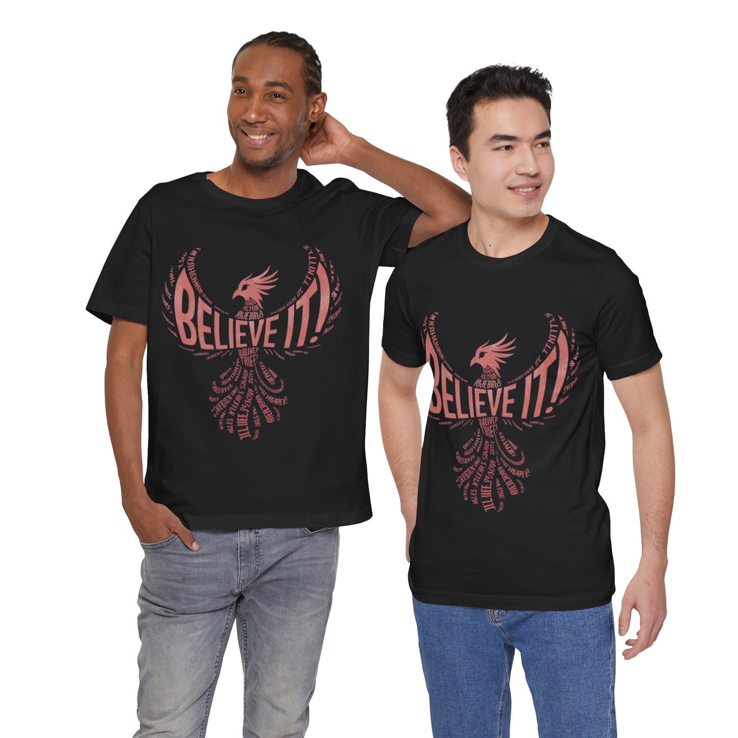 Unisex Jersey Short Sleeve Tee -Believe it