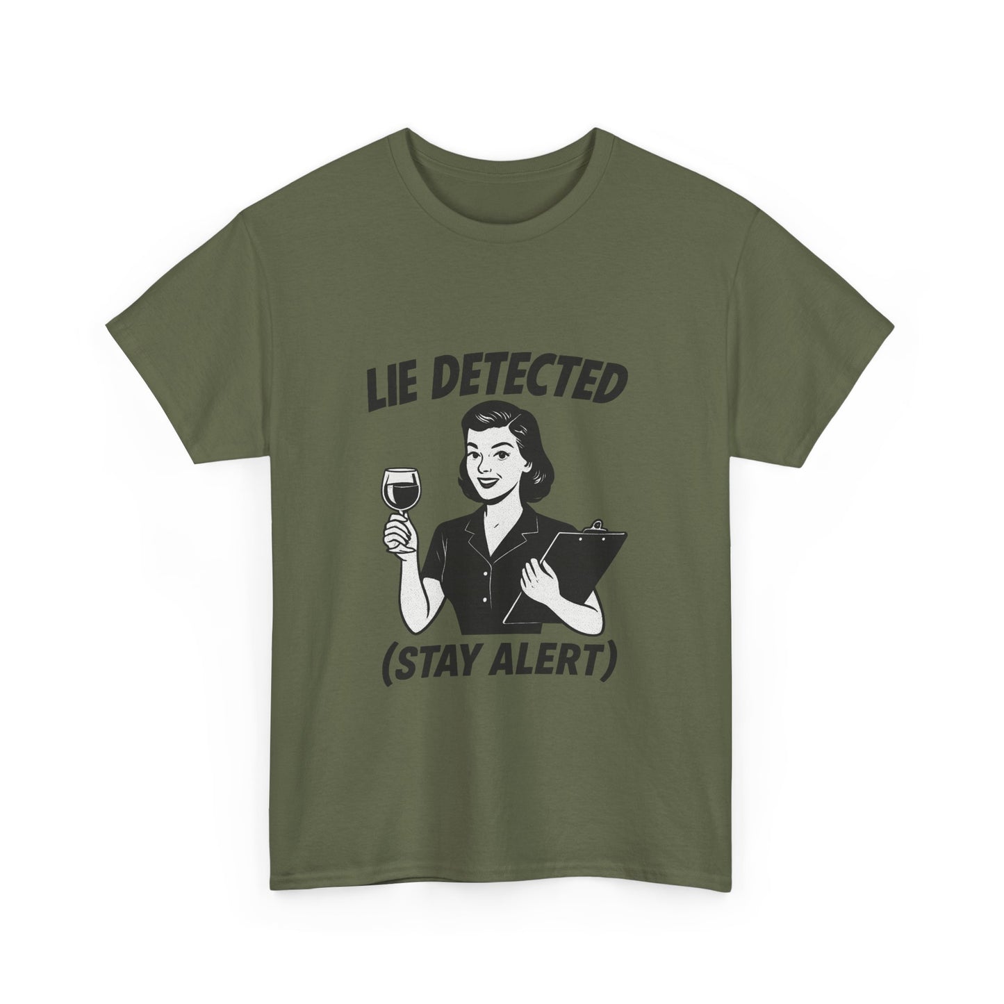 Funny Lie Detected Unisex Tee