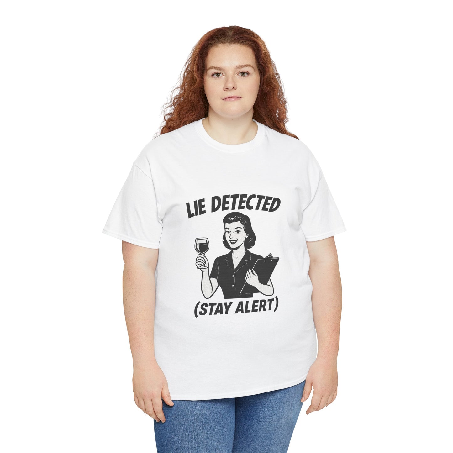 Funny Lie Detected Unisex Tee